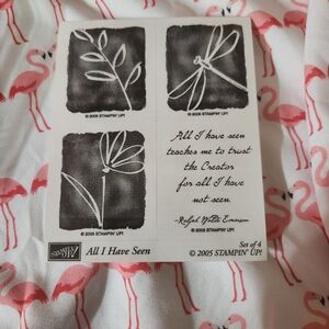 Stampin' Up! "All I Have Seen" Stamp Set